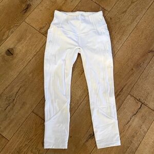 Lululemon Athletica White Leggings